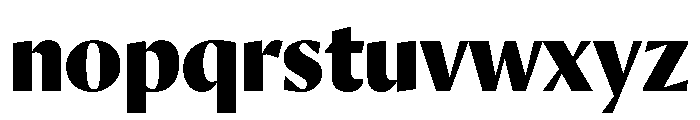 Orleans Black Font LOWERCASE
