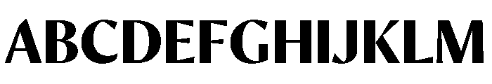 Orleans Bold Font UPPERCASE