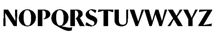 Orleans Bold Font UPPERCASE