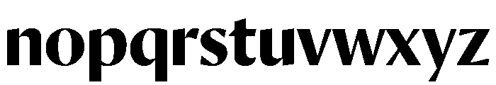 Orleans Bold Font LOWERCASE