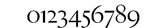 Orleans Light Font OTHER CHARS