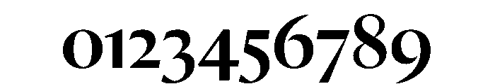 Orleans Medium Font OTHER CHARS