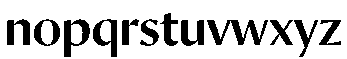 Orleans Medium Font LOWERCASE