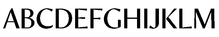 Orleans Roman Font UPPERCASE