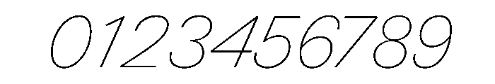 Ortank Italic Instance Font OTHER CHARS