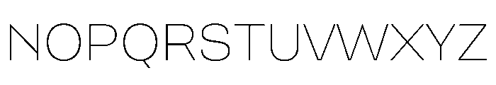 Ortank Regular Instance Font UPPERCASE