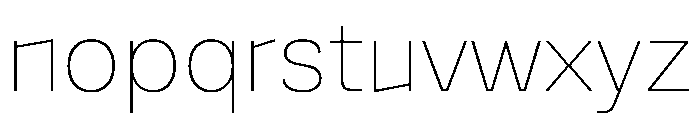 OrtankHangeulGX Regular Instance Font LOWERCASE