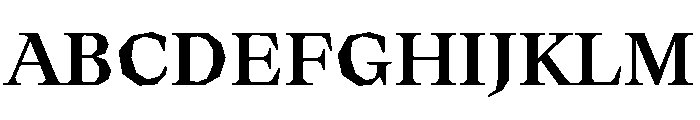 OrticaAngular Bold Font UPPERCASE