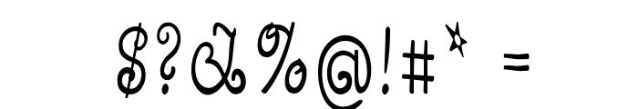 Orenthal-CondensedRegular Font OTHER CHARS