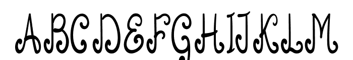 Orenthal-CondensedRegular Font UPPERCASE