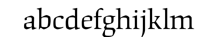 OrigamiStd-Regular Font LOWERCASE