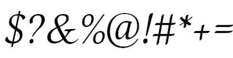 Orbi Calligraphic Two Font OTHER CHARS