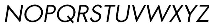 Orenburg Small Caps Oblique Font UPPERCASE