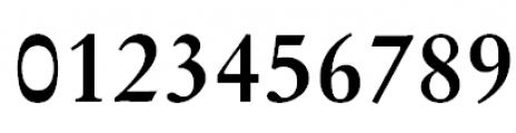 Original Garamond Bold Font OTHER CHARS
