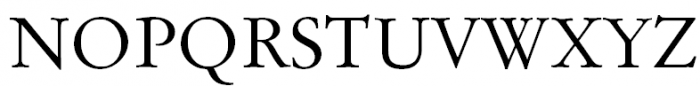 Original Garamond Regular SC OSF Font UPPERCASE