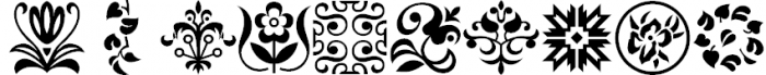 Ornament  Font OTHER CHARS