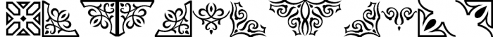 Ornament  Font UPPERCASE