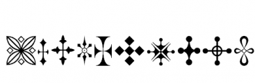 OrnamentTM  Font OTHER CHARS
