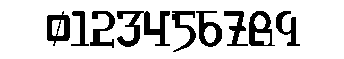 Orbital Regular Font OTHER CHARS