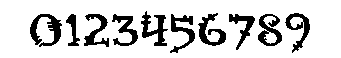 Orbus Regular Font OTHER CHARS