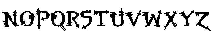 Orbus Regular Font UPPERCASE