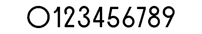 Organda Bold Font OTHER CHARS