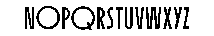 Organda Bold Font UPPERCASE