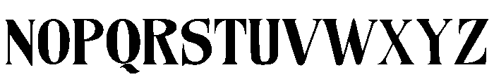 Organically Medium Font UPPERCASE