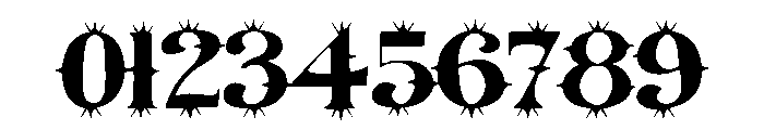 Organically Odd Font OTHER CHARS