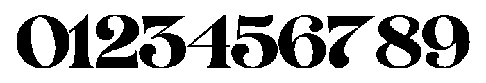 Organum Bold Font OTHER CHARS