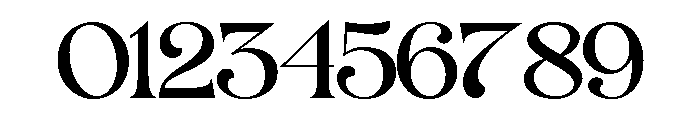 Organum Light Font OTHER CHARS