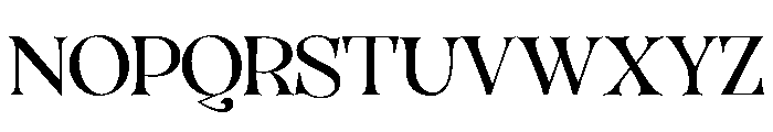 Organum Light Font UPPERCASE