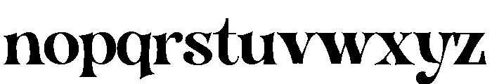 Organum Medium Font LOWERCASE