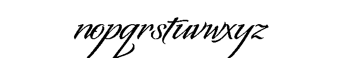 Origins Smooth Font LOWERCASE