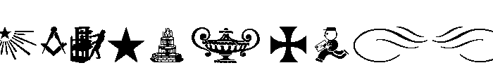 Ornaments One Regular Font OTHER CHARS