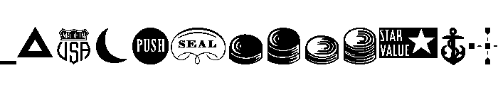 Ornaments One Regular Font UPPERCASE