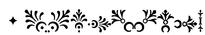 Ornaments Two Regular Font OTHER CHARS