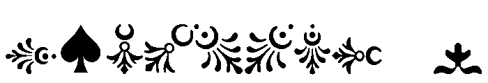Ornaments Two Regular Font OTHER CHARS