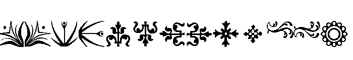 Ornaments Two Regular FONT