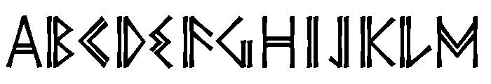 Ornes Bold Font UPPERCASE