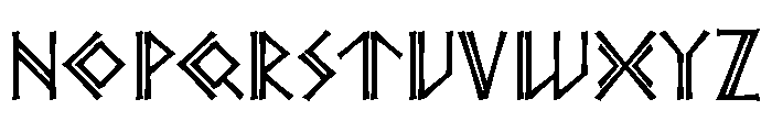 Ornes Bold Font UPPERCASE