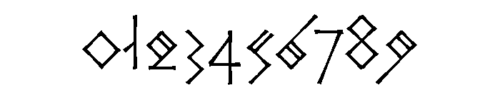 Ornes Regular Font OTHER CHARS
