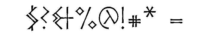 Ornes Rustic Font OTHER CHARS
