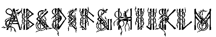 Ornes Rustic Font UPPERCASE