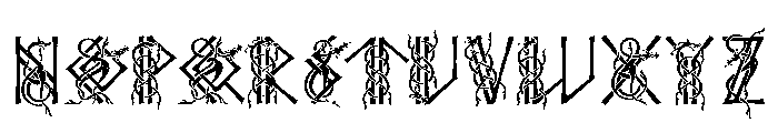 Ornes Rustic Font UPPERCASE
