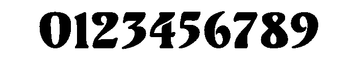 Ortem Regular Font OTHER CHARS