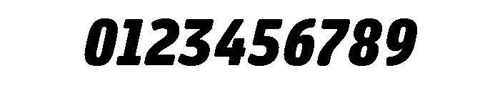 Oso Sans Cond Black Italic Font OTHER CHARS