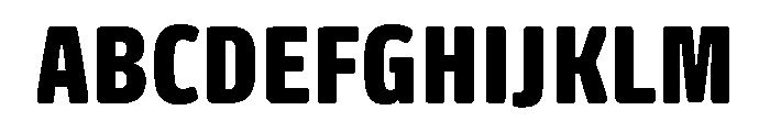 Oso Sans Cond Black Font UPPERCASE