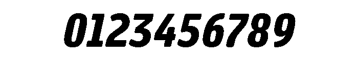 Oso Sans Cond Bold Italic Font OTHER CHARS