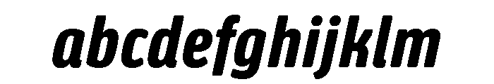 Oso Sans Cond Bold Italic FONT